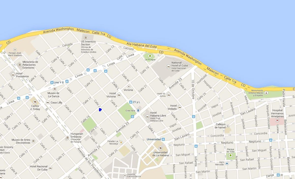 vedado mapu